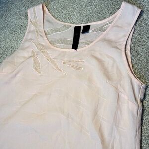 Petticoat Alley Light Pink Tank Top